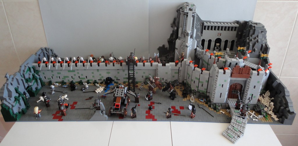 LEGO WIP Helm's Deep 011 Barros Flickr