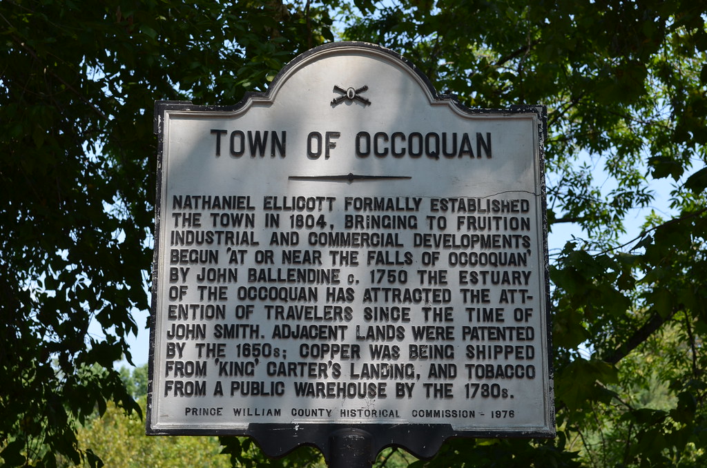 Town of Occoquan Historic Marker on Mill Street This 1976 … Flickr