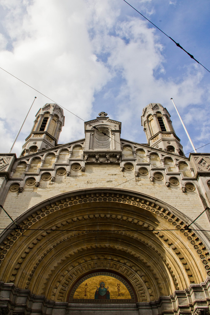 Belgique Bruxelles Schaerbeek Eglise royale SainteM… Flickr