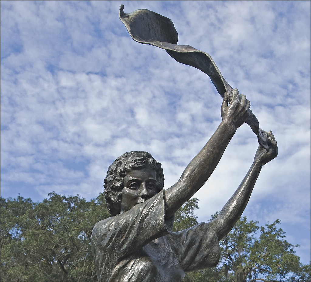 'The Waving Girl' Statue Savannah (GA) 2012 Florence Ma… Flickr