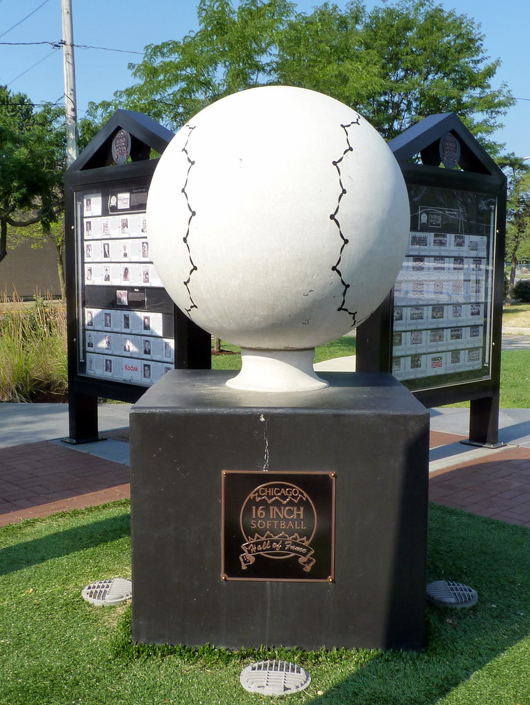 16 Inch Softball Hall of Fame Forest Parkhome of the "No… Flickr