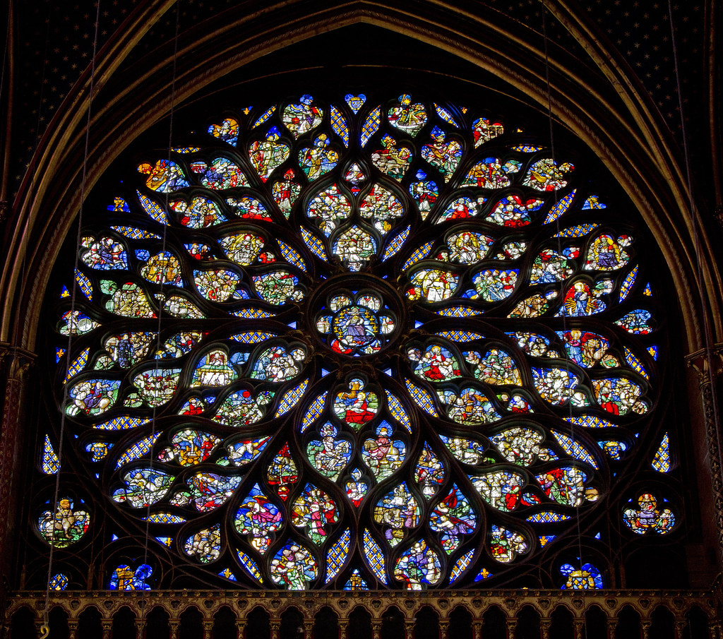 Rose Window in the Sainte Chapelle