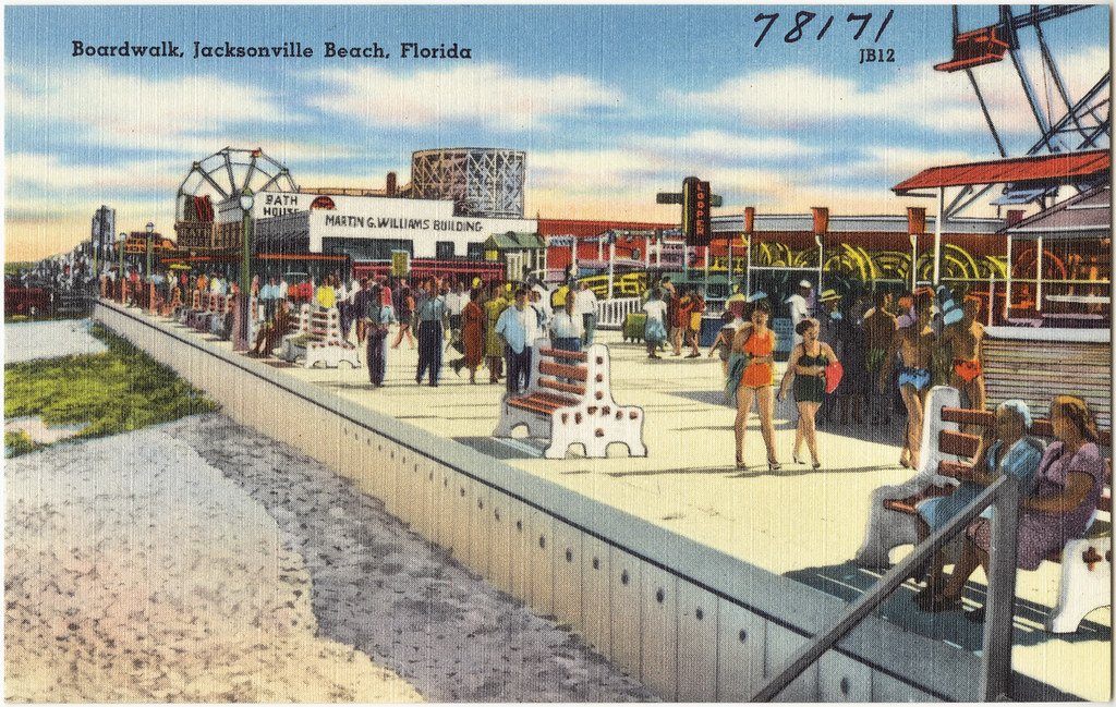 Boardwalk, Jacksonville Beach, Florida File name 06_10_00… Flickr