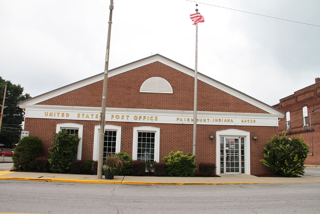 Fairmount Indiana, Post Office, 46928, Grant County IN Flickr