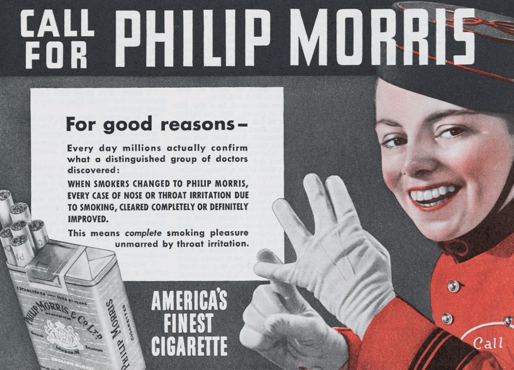Call for Philip Morris Cigarette Advertisement vintage art… Flickr