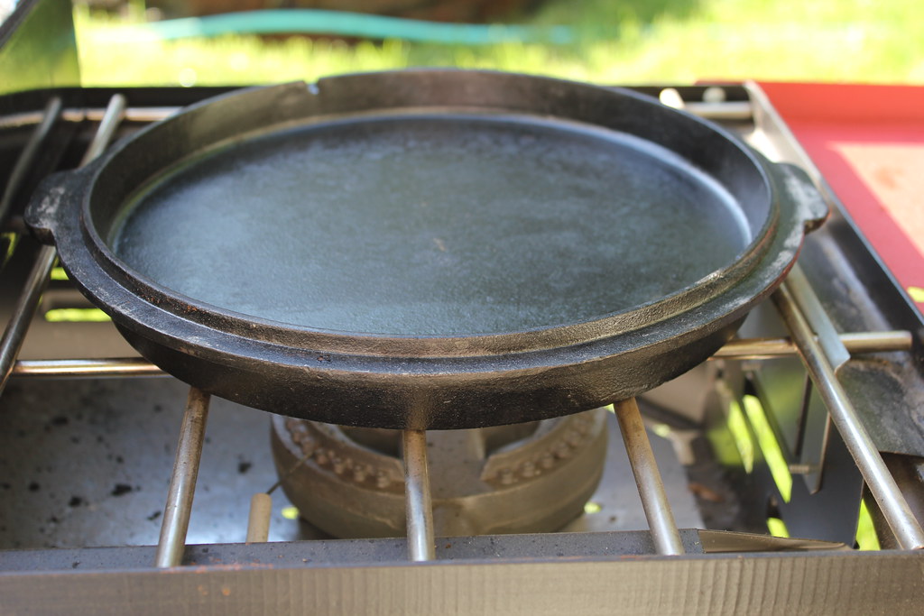 Camp Chef Big Gas Grill Dutch oven table Here is how I use… Flickr