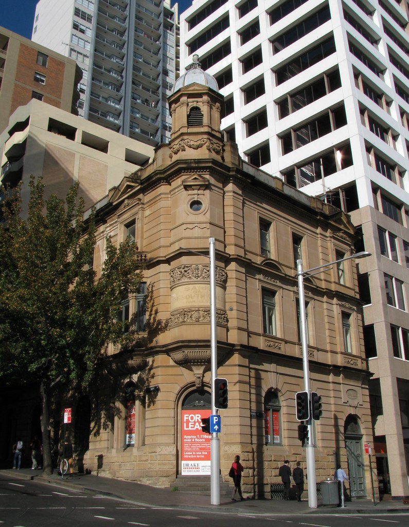 Ex Bank of NSW, Sydney, NSW. Corner King and Sussex Street… Flickr