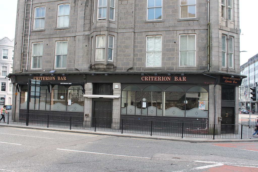 Scotland Grampian Aberdeen CRITERION BAR Situated on Gu… Flickr