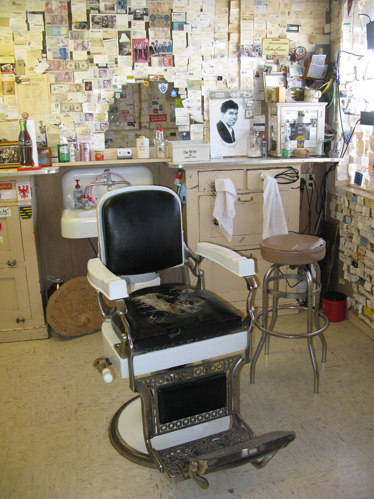Angel's Barber Shop Route 66 Seligman, Arizona Janice Duryea Flickr