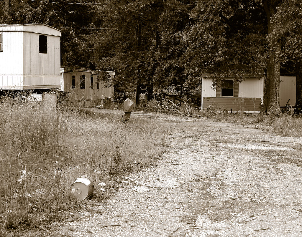 Abandoned Trailer Park Matthew Hester Flickr