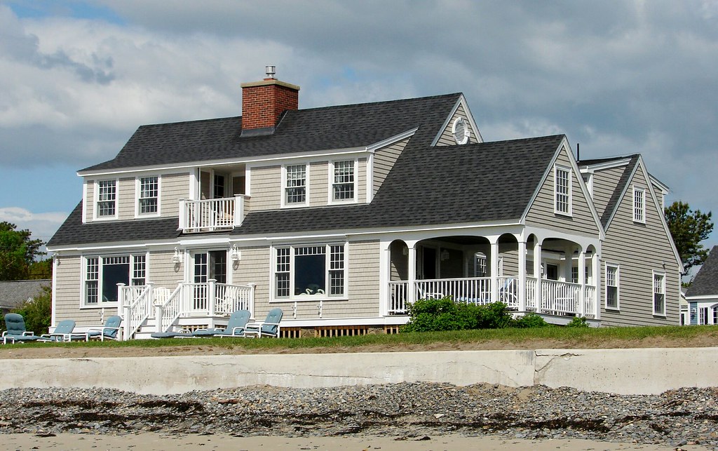 House on Drake's Island Beach, Wells, Maine House on Drake… Flickr