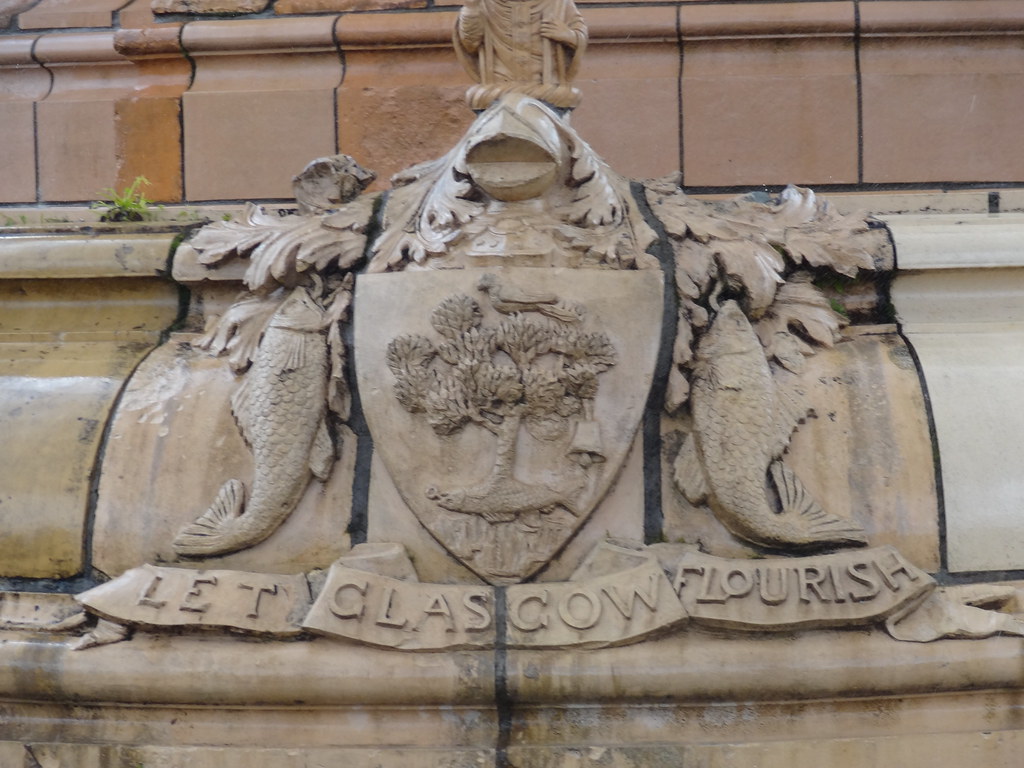 Glasgow's coatofarms The photo is a detail of the the Do… Flickr