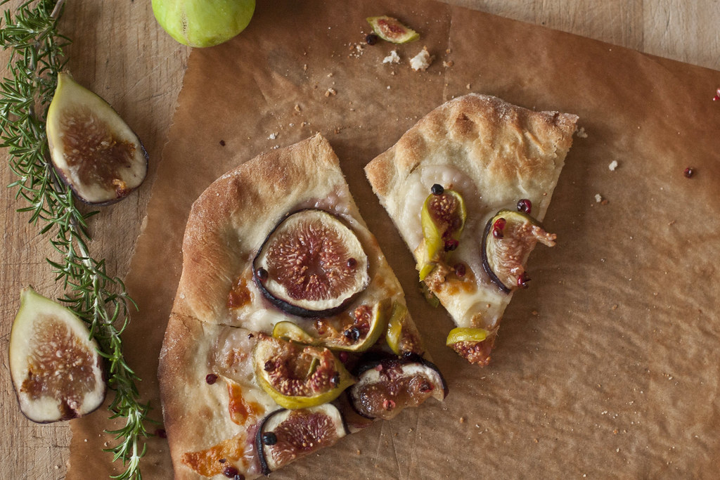 Fig, Manchego, Pink Peppercorn Pizza Flickr