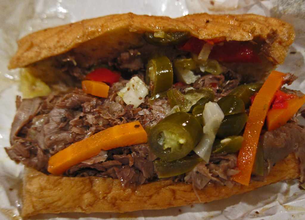 Italian Beef Sandwich Johnnie's Beef, Arlington Heights Flickr