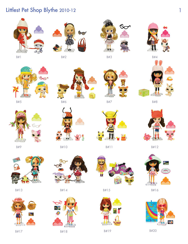 Blythe littlest pet shop guide Flickr