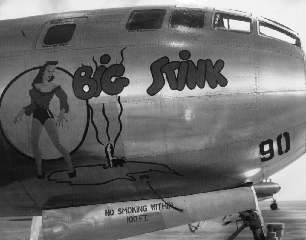 Silverplate B29 "Big Stink" Nose Art Historic Wendover Ai… Flickr