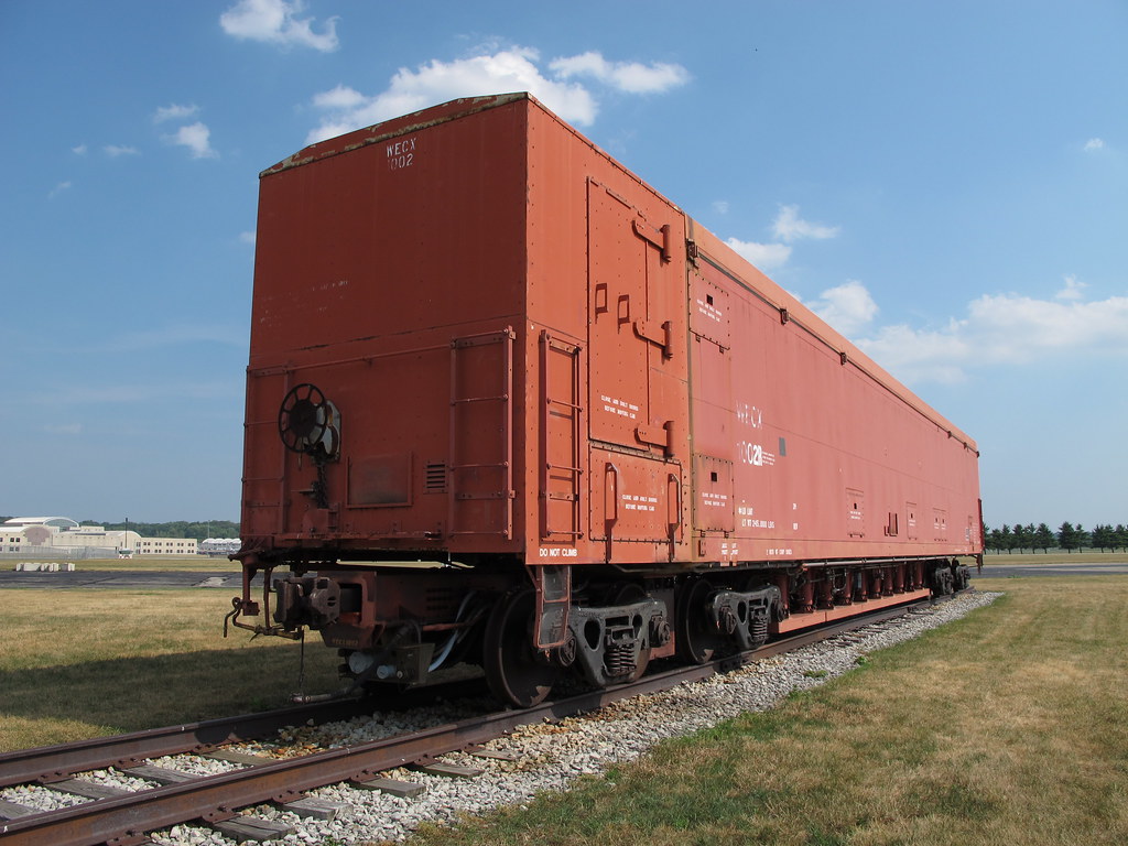Peacekeeper Missile Rail Car National Museum of the US Air… Flickr