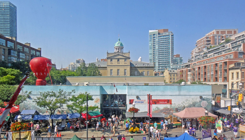 St Lawrence Market view North market hall and St Lawrence … Flickr