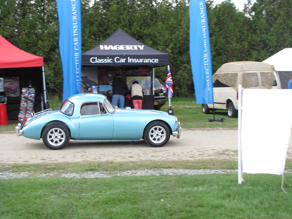 MG Hardtop 2012 British Invasion Car Show Stowe VT Taylor Player