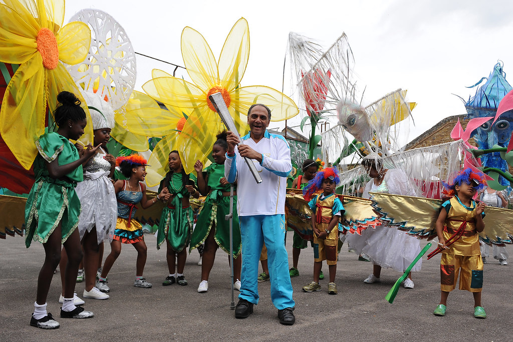 Day 2 Paralympic Torch Relay Charity founder Arun Patel … Flickr