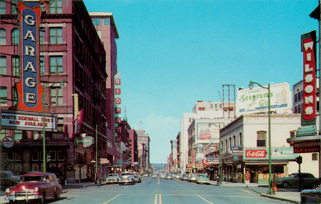 sprague street spokane washington 1950s Ryan Khatam Flickr