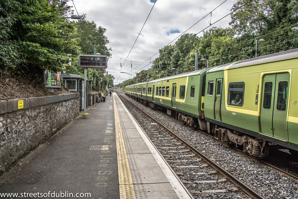 Raheny Railway Station Located in the village of Raheny. T… Flickr