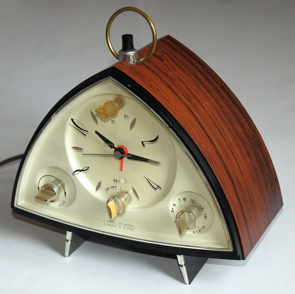 Sears Silvertone Clock Radio 60s Vintage Sears Silvertone … Flickr