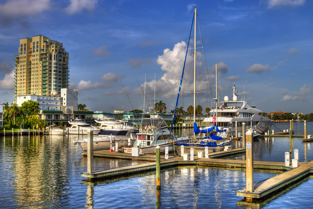 Fort Lauderdale Marina Fort Lauderdale, Florida HDR 3XP Flickr