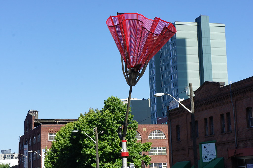 Umbrella Art Seattle Near Pike Place Market dog97209 Flickr