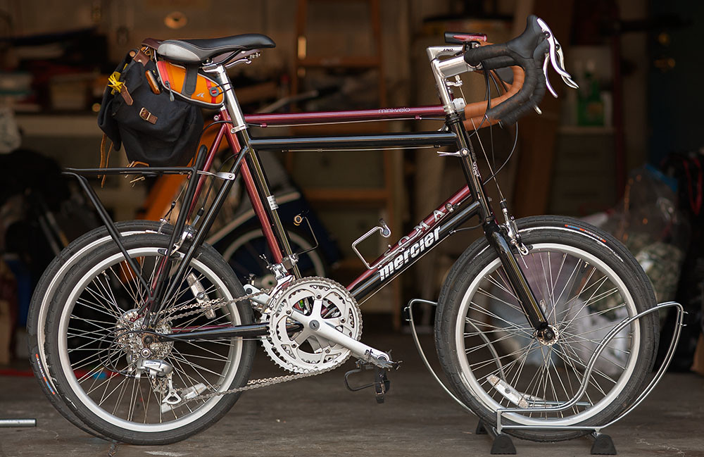 Mercier Nano v SOMA MiniVelo Quick composite of both bike… Flickr