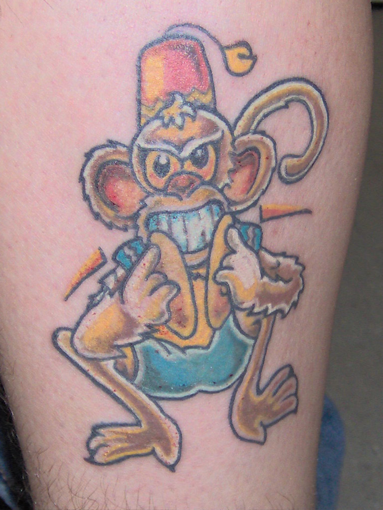 Crazy Monkey Tattoo Best Tattoo Ideas