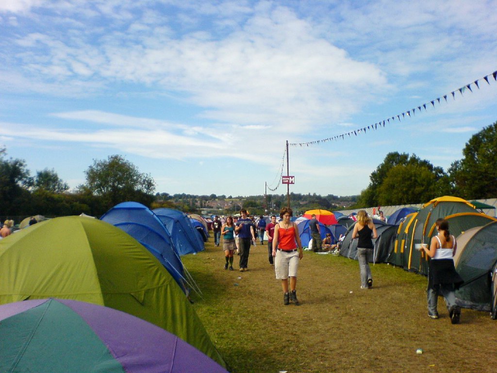 Reading Festival Reading Festival The campsite, day 1