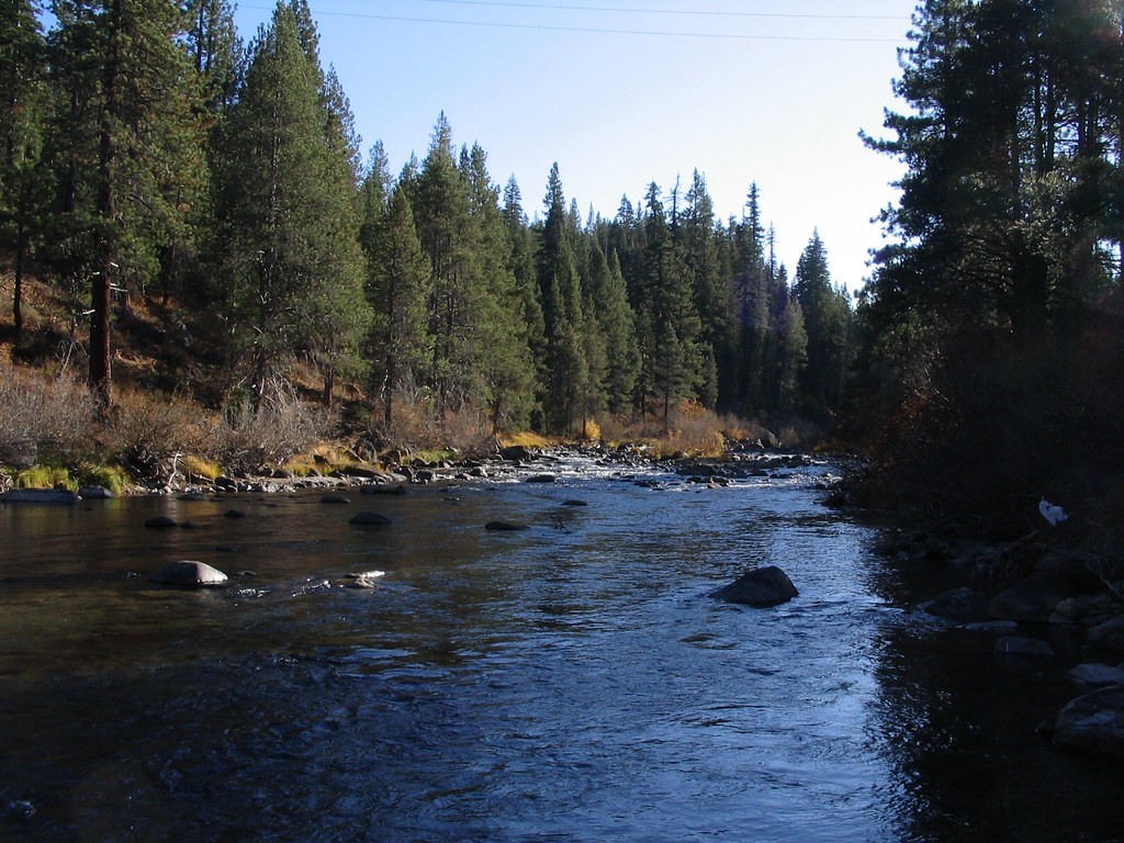 Truckee River Near Tahoe City, California The Truckee Rive… Flickr