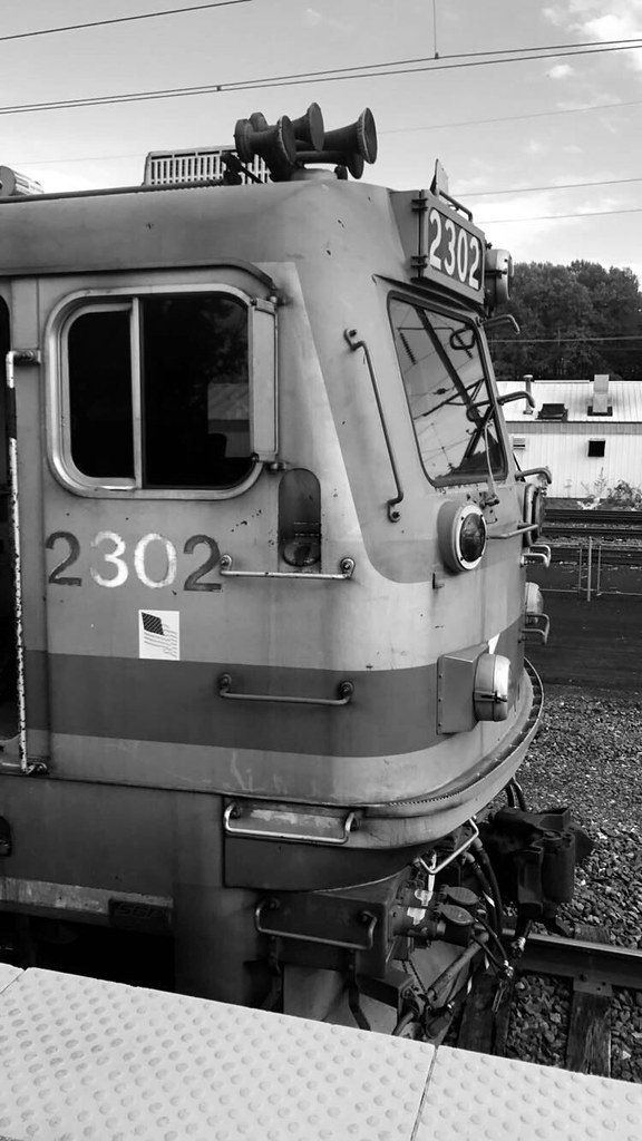 Toaster 2302 SEPTA AEM7 2302 sits at Thorndale on the "Gr… Flickr