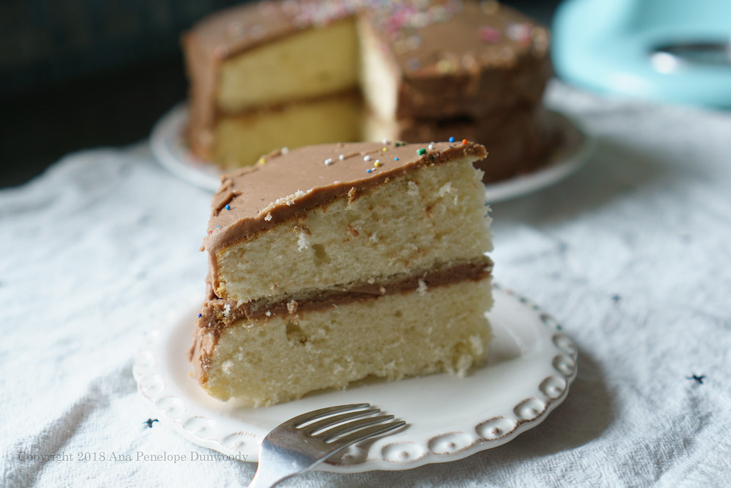 Bonnie Butter Cake with French Silk Frosting 2 This is a … Flickr