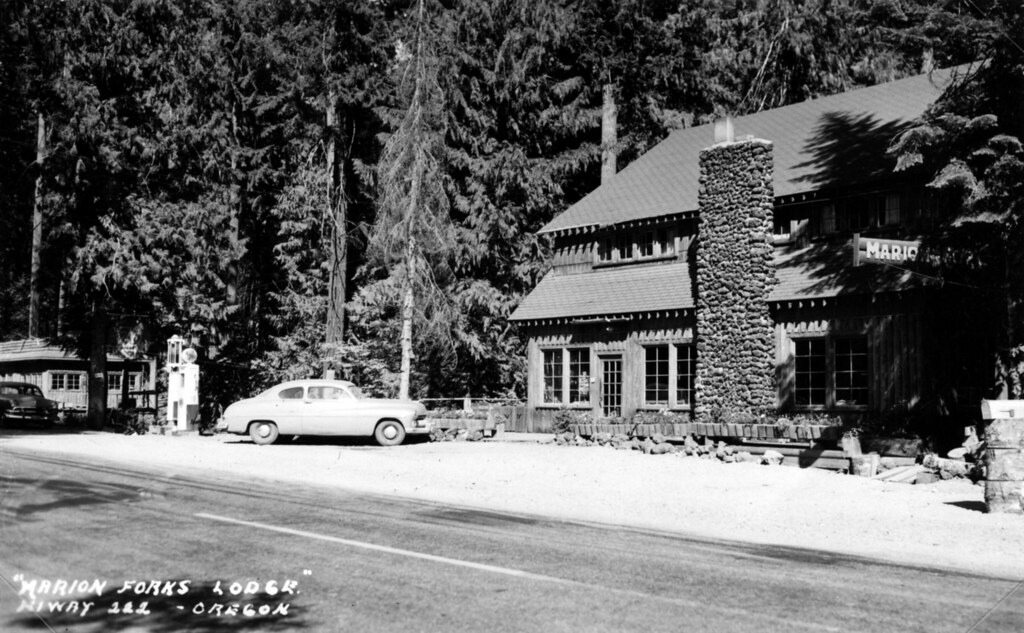 "Marion Forks Lodge" Highway 222 Oregon Item Notes "Own… Flickr