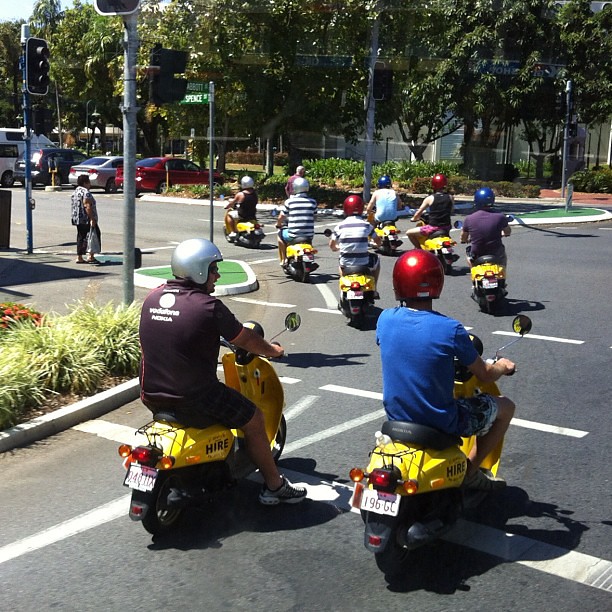 Scooters in Cairns, QLD, Australia Raam Dev Flickr