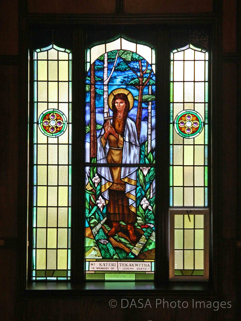Stained Glass Window Martyrs' Shrine, Midland, Ontario … Flickr