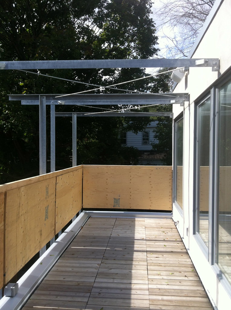 third floor balcony (plywood temporary) Jo Stockton Flickr