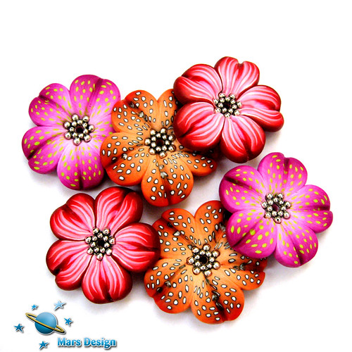 Flower beads Marcia Mars design Flickr