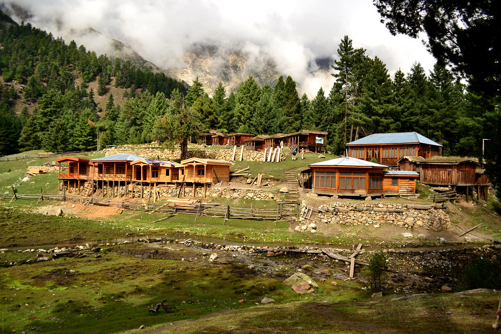 Fairy Meadows Cottages for night stay License at www.paya.… Flickr