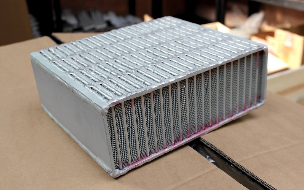 KTM XBow air/water charge cooler core Michael Lombardi Flickr