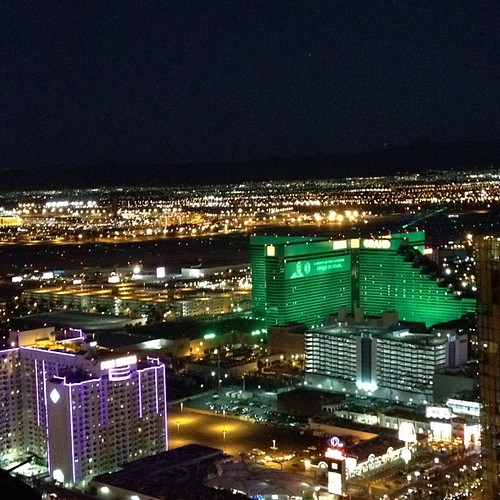 MGM from our room at the Cosmo. Jon Weedon Flickr