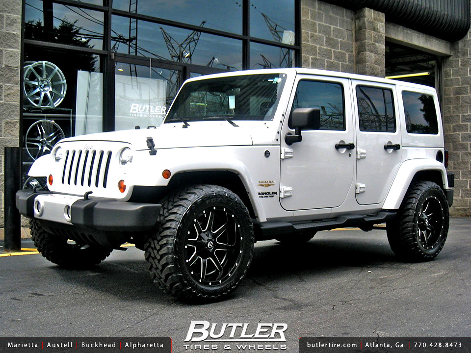 Jeep Wrangler with 20in Fuel Maverick Wheels Additional Pi… Flickr