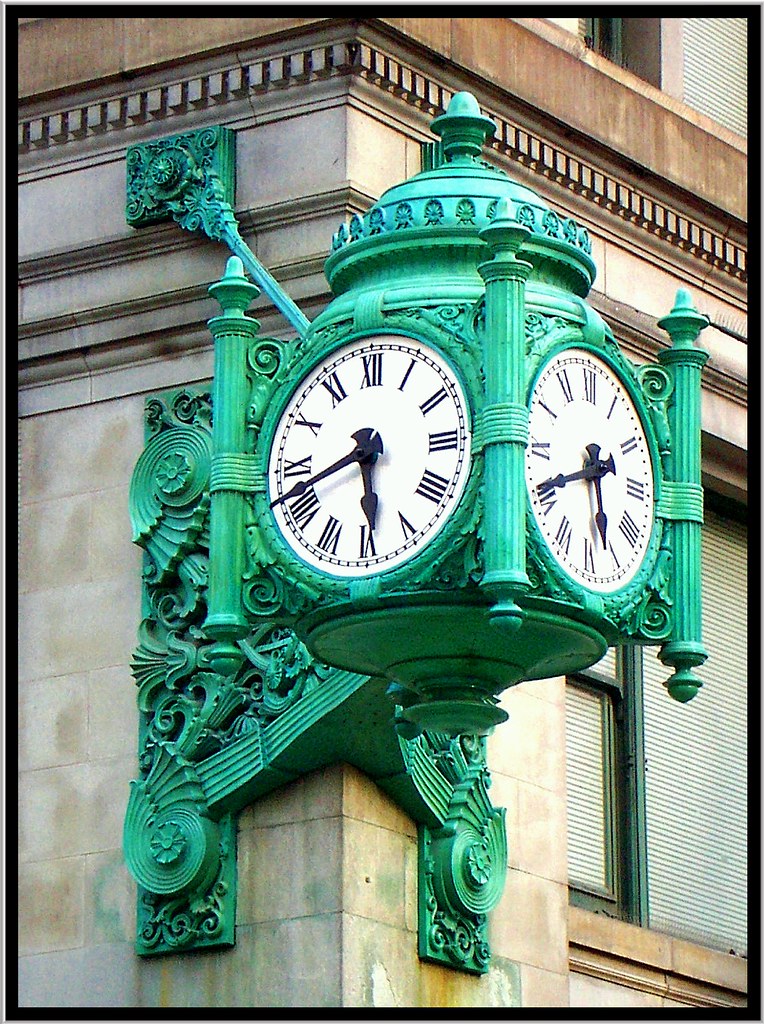 Chicago Il Clock Marshall Fields Department Store Hi… Flickr