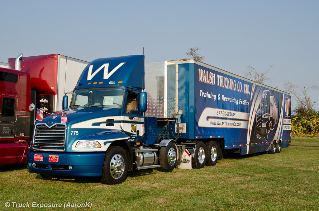 Walsh Trucking 2007 Mack CX613 Vision 2012 Brooks Truck Sh… Flickr