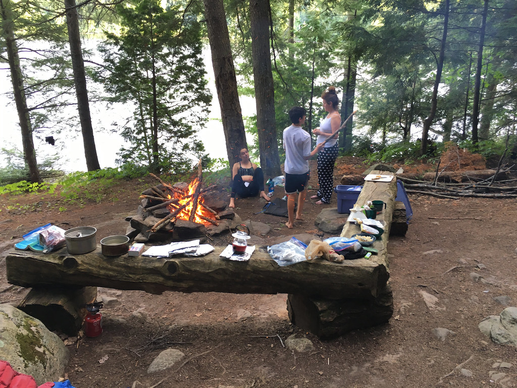 Algonquin Camp on North Tea Lake A few pix near our campsi… Flickr