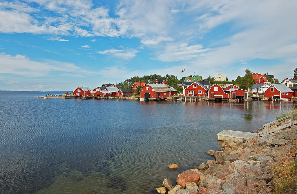 Rönnskär, Stocka | En stilla blå dag... Foto: Mats Fallqvist… | Flickr