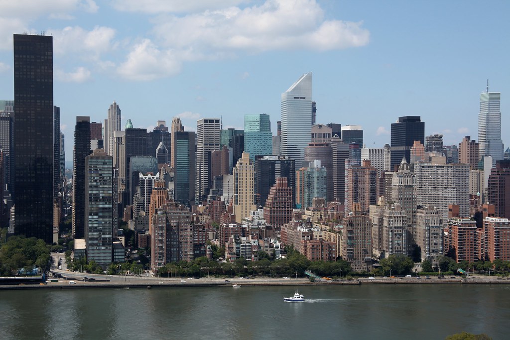 New York City view of Midtown Manhattan from Queens a photo on Flickriver