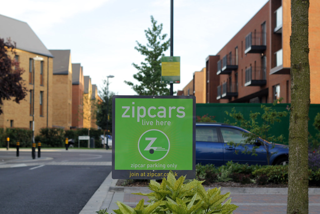 Zipcars at Kidbrooke Village A zipcars parking space at Ki… Flickr